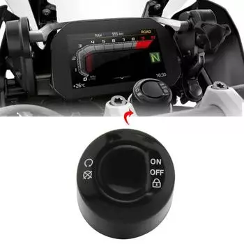 Защитная крышка кнопки запуска и остановки, крышка переключателя стартера для BMW R1300GS R1250GS Adventure R1200GS LC R1200RT R1250RT F750GS F D5H6