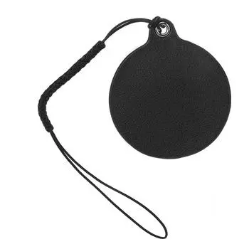 Защитная крышка объектива для камеры EVO Print, натуральная кожа, чехол для объектива с тросом для переноски, диаметр 4,7 см