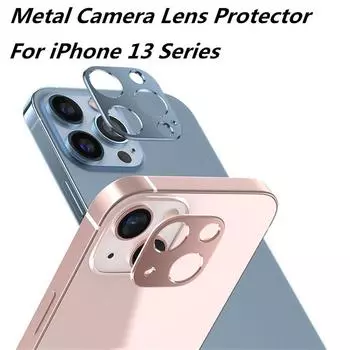 Защитная крышка объектива камеры для Pro Max/13 Pro, крышка объектива камеры из титанового сплава, защитная крышка синий