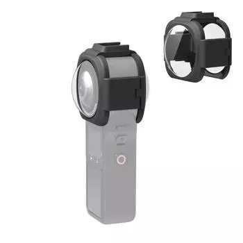 Защитная крышка объектива PULUZ для Insta360 ONE RS 1 дюйм 360 Edition чёрный