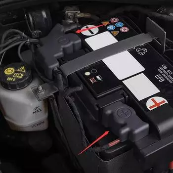 Защитная крышка отрицательной клеммы анода автомобильного аккумулятора для Mazda Axela Atenza для Hyundai Tucson для Volkswagen VW Golf