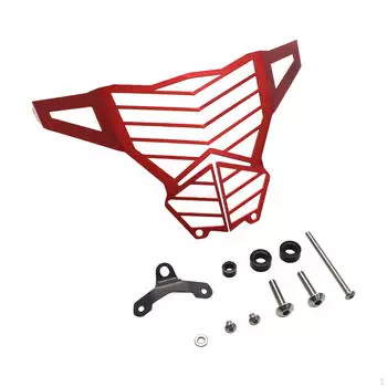 Защитная крышка передней фары, передняя решетка, аксессуары для мотоциклов, замена запасных частей красный