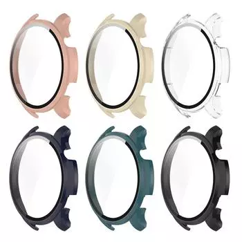 Защитная крышка ПК для GTR4 Водонепроницаемый экран Протектор Оболочка Оболочка Рамки Смарт-часы Цельный корпус Стеклянная пленка Аксессуары чёрный