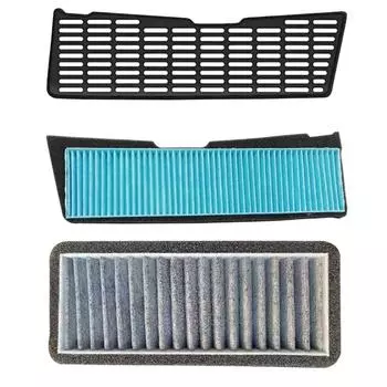 Защитная крышка воздухозаборной решетки Воздушные фильтры для Tesla Model 3 2024 2024 Запасные части для впускного фильтра кондиционера