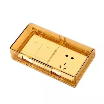 Защитная крышка выключателя розетки Брызгозащитная коробка Защитная крышка для розетки Электрическая вилка Крышка для дома 7