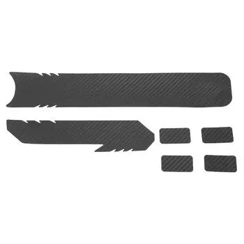 Защитная лента для рамы велосипеда Синтетическая кожа Передняя вилка Верхняя нижняя труба Устойчива к царапинам и трению