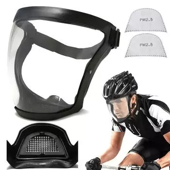 Защитная маска для лица, прозрачная защитная маска для головы, противотуманные очки, защитная маска для кухни от брызг масла