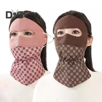 Защитная маска для лица с эластичными ушными ремешками, дышащая, ветрозащитная, осенне-зимняя, теплая, холодная, полностью закрывающая шею, уличный капюшон, бандана, шарф серый