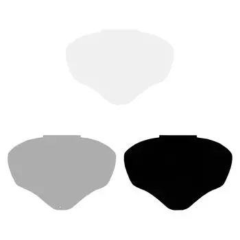 Защитная маска для лица, сменная линза, защитный козырек, универсальный жесткий защитный козырек, защитная маска для резки, шлифовки, сварки серый