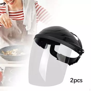 Защитная маска для сварщика из 2 частей, легкая, регулируемая, прозрачная, для