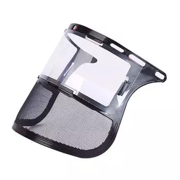 Защитная маска из ПВХ с креплением на голове, защита от брызг травы, защита от пыли, для резки шляпы, избегайте защитной маски для лица as the picture