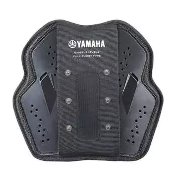 Защитная нагрудная защита для мотоцикла Yamaha YAD04, черная, свободный размер Q1G-KOM-Y01-00F, стандарт CE, уровень 2