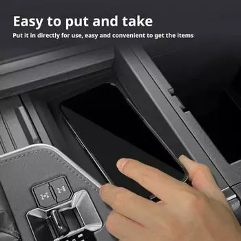 Защитная накладка для беспроводной зарядки для Lexus GX 550, силиконовый коврик для центра