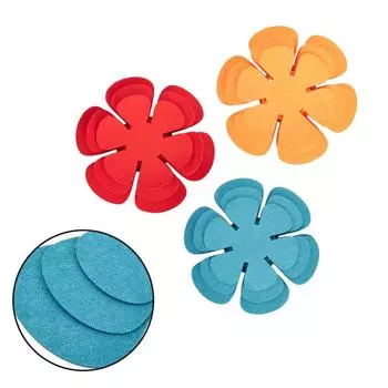 Защитная накладка для кастрюль и сковородок от царапин оранжевый