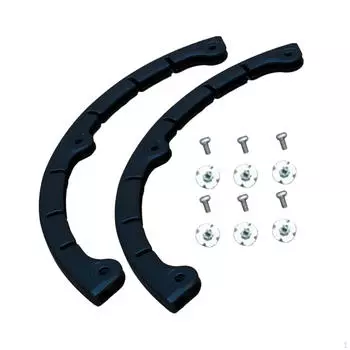 Защитная накладка для скейтборда из 2 частей, защитный чехол для кромок, нос и хвост для стандартной модели Style B