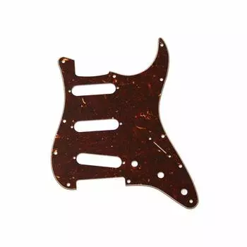 Защитная накладка Fender Stratocaster Pickguard черепаховая с 11 отверстиями в современном стиле из нержавеющей стали