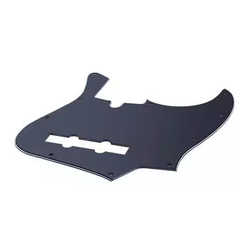 Защитная накладка JB Bass Pickguard с 10 отверстиями для стандартного джазового баса для TAGIMA JB 3-слойного ПВХ чёрный