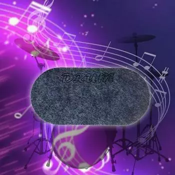 Защитная накладка на бас-барабан, защитная накладка на нижнюю часть барабана