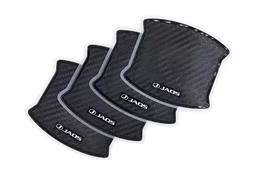 Защитная накладка на дверную ручку JAOS в карбоновом стиле Land Cruiser 300 Series ZX B636101 Type-A чёрный