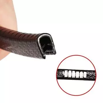 Защитная накладка на кромку двери автомобиля универсальная универсальная автомобильная лента уплотнительная защита стилизованная защитная накладка со стальным диском бампера