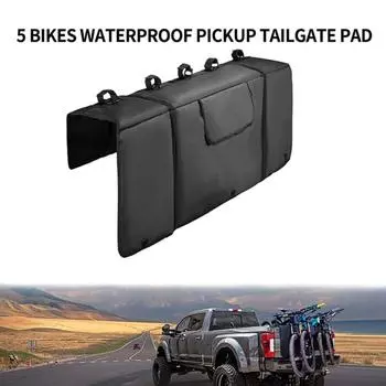 Защитная накладка на крышку багажника автомобиля, накладка для горного велосипеда с 5 ремнями для крепления рамы велосипеда для аксессуаров для грузовиков