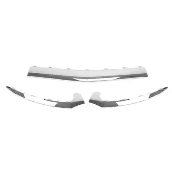 Защитная накладка на передний бампер, автомобильные аксессуары, подходят для Mercedes Benz W218 CLS 2015-2018 A2188851574/A2188851674/A2188851774 серебряный