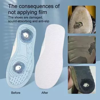 Защитная накладка на подошву для кроссовок, нескользящая наклейка на подошву, самоклеящаяся защита для подошвы кроссовок, аксессуары для обуви