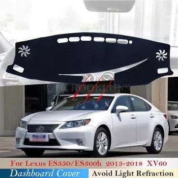 Защитная накладка на приборную панель для ES ES350 ES300h 2013 2014 2015 2016 2017 2018 XV60 автомобильные аксессуары солнцезащитный козырек для приборной панели Right Hand Drive чёрный