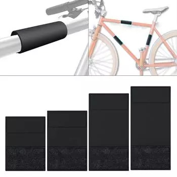 Защитная накладка на раму велосипеда из 4 частей Защитная накладка на раму велосипеда Защита от ударов Основные чехлы для рам велосипеда