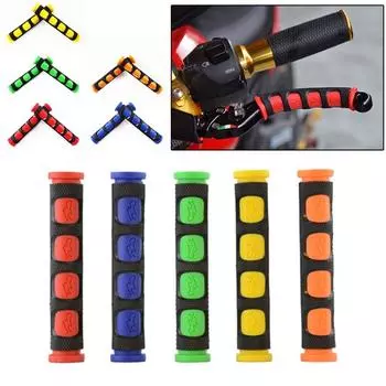 Защитная накладка на рукоятку, противоскользящий чехол на рычаг сцепления, ручки руля, ручки тормозного рычага, чехол на руль жёлтый