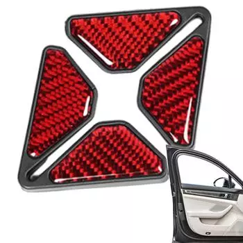 Защитная накладка на уголок двери автомобиля, 1 пара, защита от столкновений, прочная клейкая отделка края двери автомобиля, стильный автомобиль чёрный