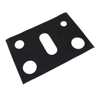 Защитная накладка на верхнюю крышку плиты из ПТФЭ, многоразовая, моющаяся, термостойкая, защитная накладка на газовую плиту для газовой плиты чёрный