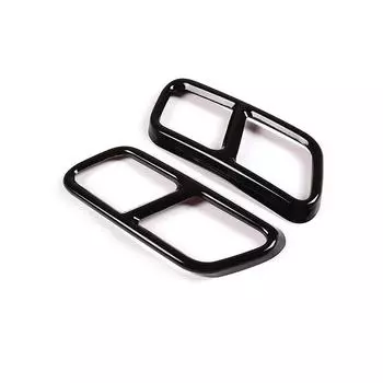 Защитная накладка на выход выхлопной трубы автомобиля для Mercedes Benz SR Class W222 Coupe W251 10-17 GL Class X166 13-15 AMG чёрный