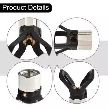 Защитная насадка 11,47 мм / 0,45 дюйма для безвоздушного распылителя с прозрачной резьбой