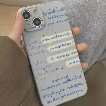 Защитная оболочка с буквенной этикеткой для Iphone 11 12 Promax 14 Pro Max 13promax крутая противоударная нескользящая задняя крышка чехол для телефона For iphone 13pro