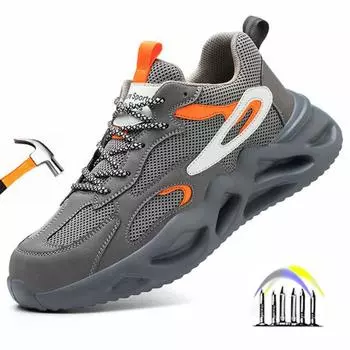 Защитная обувь электрика для мужчин, рабочая обувь со стальным носком, легкие защитные кроссовки для работы, защитные изоляционные ботинки 6 кВ 36