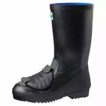 Защитная обувь JIS Standard Boots с подноском и защитой подъема 966 Instep Pro M2 Black cm 3E [Midori Anzen] 25.5 чёрный
