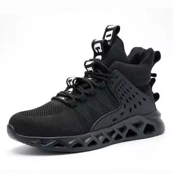 Защитная обувь мужская противоударная и противопрокольная стальная рабочая обувь для мешков с головой рабочая обувь 38