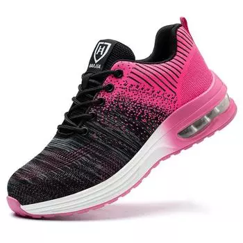 Защитная обувь на воздушной подушке Мужские рабочие защитные ботинки Мужские рабочие ботинки с защитой от проколов Женская защитная обувь Защитная неразрушимая обувь Мужская рабочая обувь 48 белый