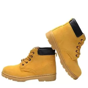 Защитная обувь, устойчивая к ударам, проколам, кислотам и щелочам, защитная обувь для электросварщиков из воловьей кожи с защитой от ударов 36