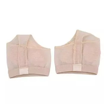 Защитная пара Footful, стринги для ног, нижнее белье, танцевальные лапы, подушечка на половину передней части стопы XL телесный