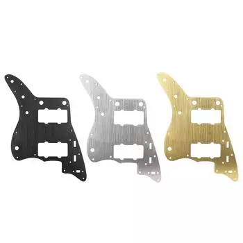 Защитная пластина для электрогитары с 13 отверстиями из алюминиевого сплава, защитная пластина для гитары от царапин Gold
