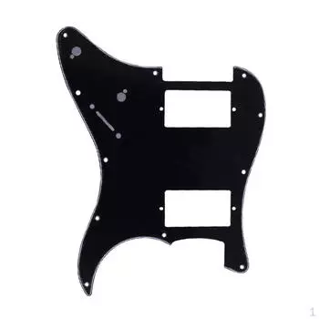 Защитная пластина Scratchplate Pickguard для электрогитары черная