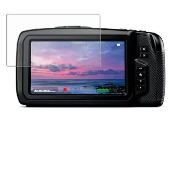 Защитная пленка ClearView для ЖК-дисплеев Blackmagic Pocket Cinema Camera 4K с твердостью 9H Пленка высокой твердости 9H, произведенная в Японии [Комплект 2] [Высокий антибликовый тип]