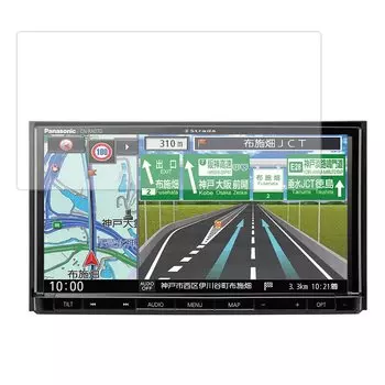 защитная пленка ClearView для ЖК-дисплея Panasonic Strada, произведенная в Японии [Комплект 2] CN-RA07D [антибактериальная, антивирусная, антибликовая]
