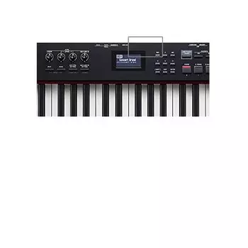 Защитная пленка ClearView LCD для Roland Суперводоотталкивающая и отталкивающая воду Антибактериальная пленка с гладким покрытием Сделано в Японии RD-88 капли!