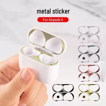 Защитная пленка для AirPods 4 Metal Sticker AirPods 4 розового золота