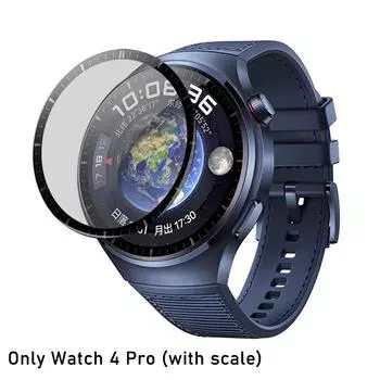 Защитная пленка для экрана 2 шт. для Huawei Watch 4 Pro, 3D изогнутая защитная стеклянная пленка для Huawei Watch 3 Pro Watch 4 Pro watch 4 Glass 1Pcs-forWatch4pro чистый