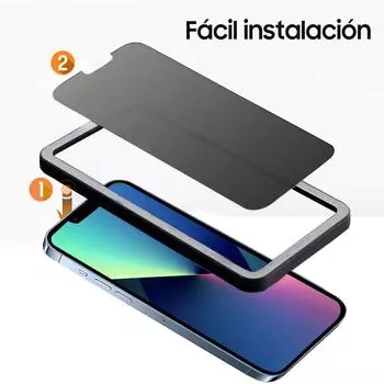 Защитная пленка для экрана(2pcs) Совместимо с антишпионской закаленной стеклянной пленкой iP13 Pro Max с 9H 2pcs