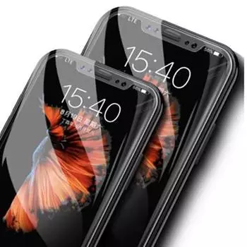 Защитная пленка для экрана 9H Full Cover 3D изогнутая для iPhone 8 Plus X iPhone 8 Plus чёрный